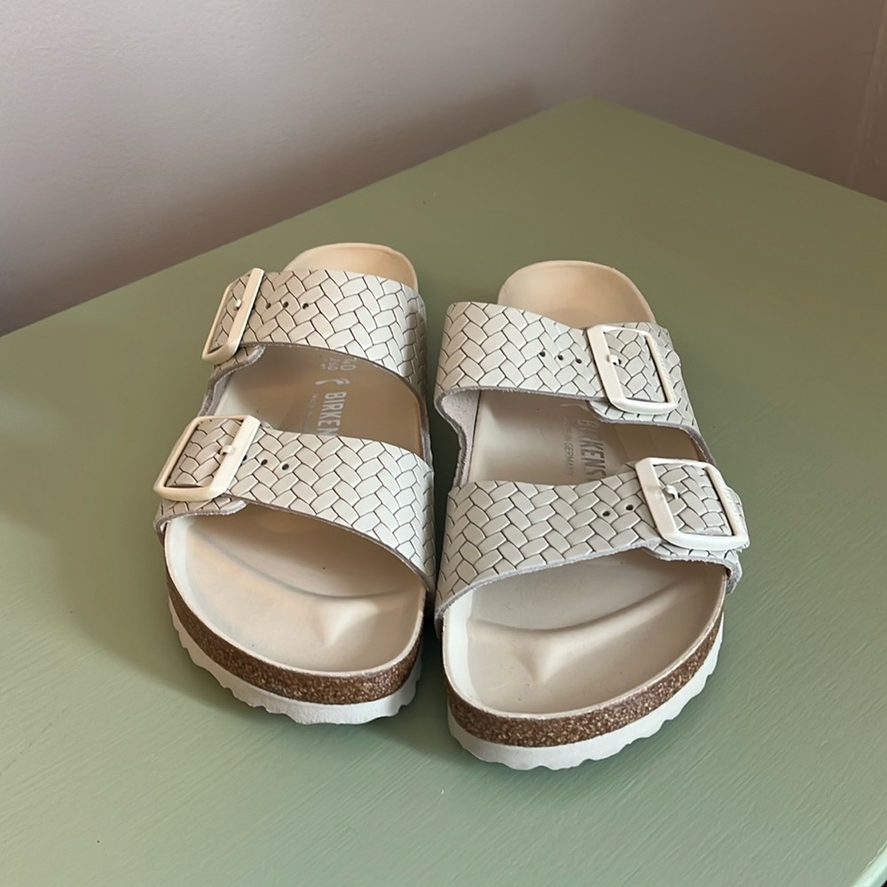 NWOT Birkenstock Arizona Double Strap Sandals 40